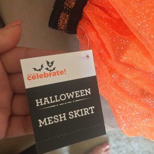 Mesh Halloween Skirt